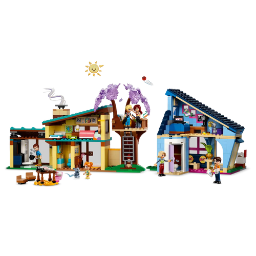 לגו חברות - בתי המשפחה של אולי ופייזלי - LEGO 42620