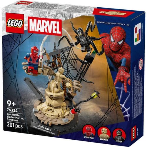 לגו מארוול – ספיידרמן נגד איש החול - 76334 Lego