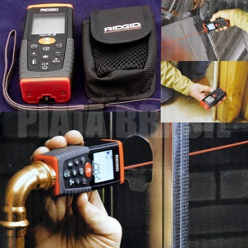 מד טווח לייזר 50m מיקרו מקצועי RIDGID