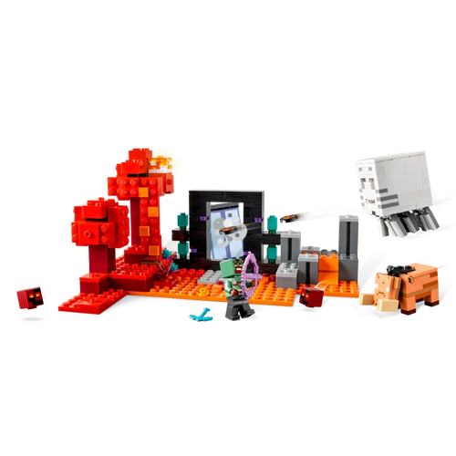 לגו מיינקראפט - מארב הפורטל לנת'ר - Lego Minecraft 21255