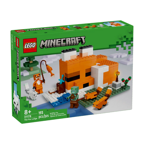 לגו מיינקראפט - בקתת השועל - Lego Minecraft 21178