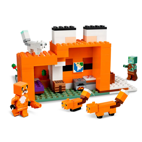 לגו מיינקראפט - בקתת השועל - Lego Minecraft 21178