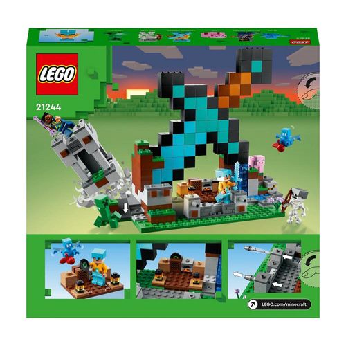 לגו - מיינקראפט מוצב החרב - Lego Mincraft 21244