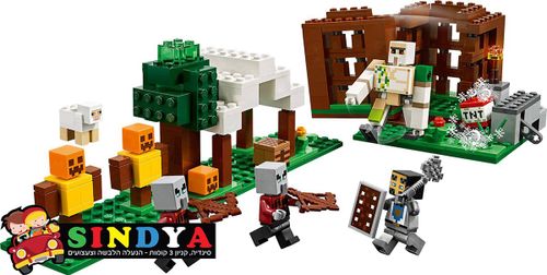 לגו - מיינקראפט פליאגר - Lego Mincraft 21159