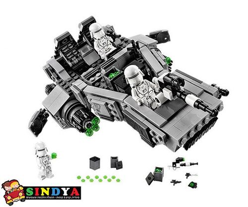 לגו מלחמת הכוכבים רכב שלג -  LEGO STAR WARS FIRST ORDER SNOWSPEEDER 75100
