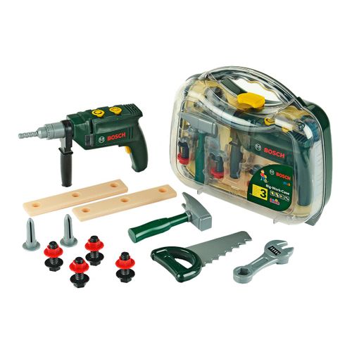 בוש סט מארז מקדחה עם אביזרים לילדים Klein Bosch Mini