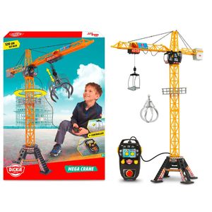 דיקי טויס  - מנוף מגה ענק 1.2 מטר - DICKIE TOYS MEGA CRANE