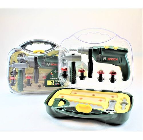 בוש סט מארז מקדחה עם אביזרים לילדים Klein Bosch Mini