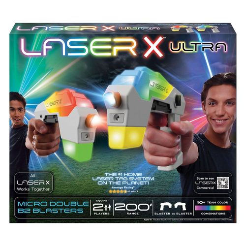 זוג אקדחי לייזר אולטרה - Laser X Ultra