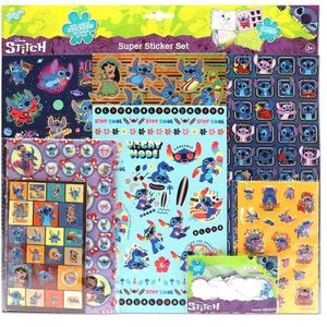 לילו וסטיץ - סט מדבקות ענק - STITCH