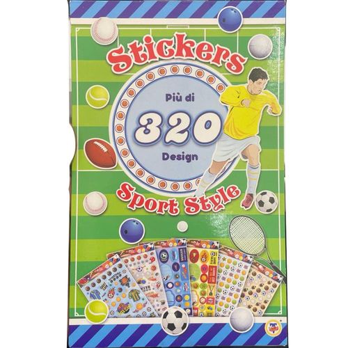 חוברת מדבקות כ- 320