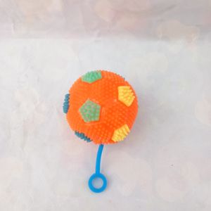 כדור נמעך בעיצוב כדורגל .6.5 ס