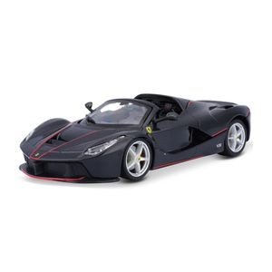 דגם מכונית פרארי ספורט שחורה - Bburago Ferrari Laferrari Aperta 1:24