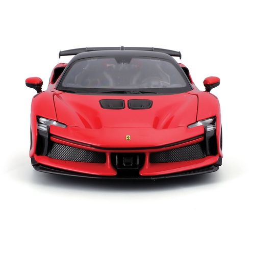 דגם מכונית פרארי ספורט אדומה - Bburago Ferrari SF90 XXStradale 1:24