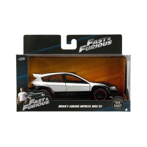 ג'אדה מהיר ועצבני - דגם מכונית  סובארו - 1:32 JADA FAST FURIOUS BRIAN'S SUBARU IMPREZA WRX STI