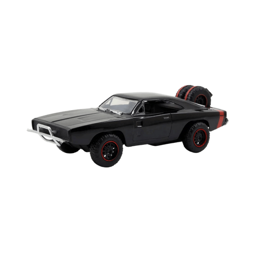 מהיר ועצבני - דגם דודג' צ'ארג'ר שחורה - Jada Fast & Furious Dom's Dodge Charger R\T 1:32