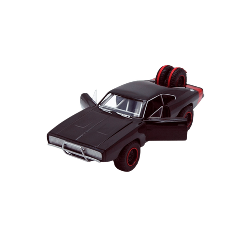 מהיר ועצבני - דגם דודג' צ'ארג'ר שחורה - Jada Fast & Furious Dom's Dodge Charger R\T 1:32