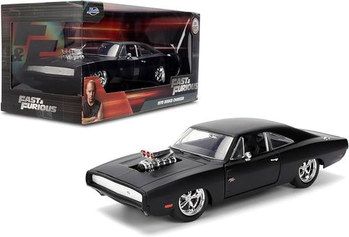 ג'אדה מהיר ועצבני דודג' צ'ארג'ר שחור - JADA FAST FURIOUS DOM'S  Dodge  Charger R\T 1:32