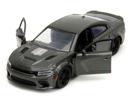 דגם מכונית דודג' צ'ארג'ר שחור - Maisto 2021 Dodge Charger STR HELLCAT  1:32