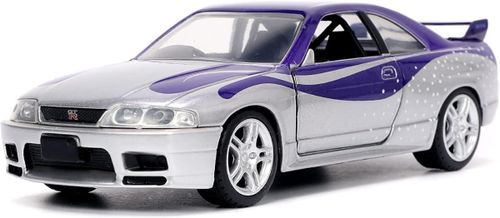 מהיר ועצבני - דגם מכונית ניסאן - 1:32 JADA FAST FURIOUS NISSAN SKYLINE GT-R BCNR33