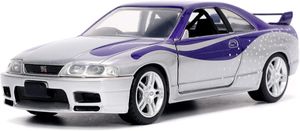 מהיר ועצבני - דגם מכונית ניסאן - 1:32 JADA FAST FURIOUS NISSAN SKYLINE GT-R BCNR33