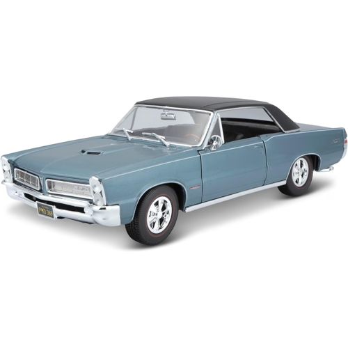 דגם מכונית פונטיאק  - Maisto 1965 Pontiac GTO Gray 1:18