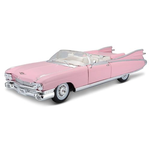 דגם מכונית קאדילק ורוד - Maisto 1959 Cadillac Eldorado Biarritz 1:18