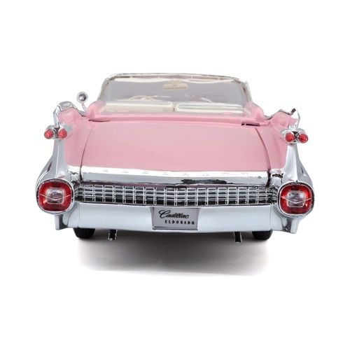 דגם מכונית קאדילק ורוד - Maisto 1959 Cadillac Eldorado Biarritz 1:18