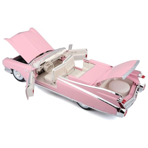 דגם מכונית קאדילק ורוד - Maisto 1959 Cadillac Eldorado Biarritz 1:18