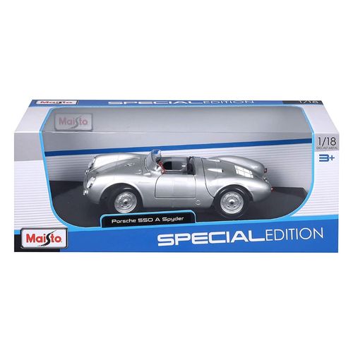 דגם מכונית פורשה אספנות - 1:18 Maisto Porsche 550 A SPYDER