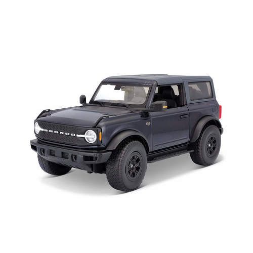 מאיסטו - דגם ג'יפ פורד ברונקו כחול  - Maisto 2021 Ford Bronco WILDTRAK 1:18