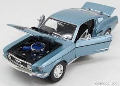 מאיסטו -  דגם מכונית פורד מוסטנג - Maisto 1968 Ford Mustang GT COBRE JET 1:18