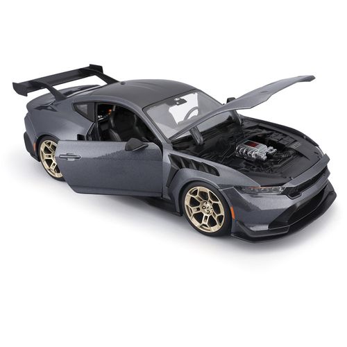 מאיסטו - דגם מכונית פורד מוסטנג  - Maisto 2025 Ford Mustang GTD Dark Grey 1:18