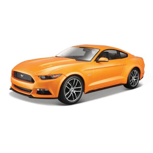 מאיסטו - דגם מכונית פורד מוסטנג  כתום - Maisto Ford Mustang GT  2015 1:18
