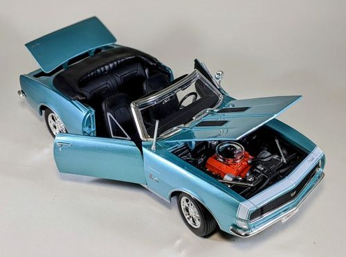מאיסטו - מכונית שברולט קמארו אס אסצב - Maisto 1967 Chevrolet Camaro SS  396  1:18