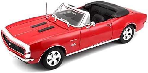 מאיסטו - מכונית שברולט קמארו אס אס  - Maisto 1967 Chevrolet Camaro SS  396 cxnvertible 1:18