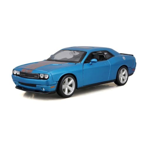 דגם מכונית דודג' צ'אלנג'ר - Maisto 2008 Dodge Challenger SRT8 Blue 1:24