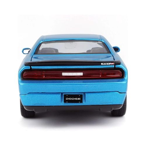 דגם מכונית דודג' צ'אלנג'ר - Maisto 2008 Dodge Challenger SRT8 Blue 1:24