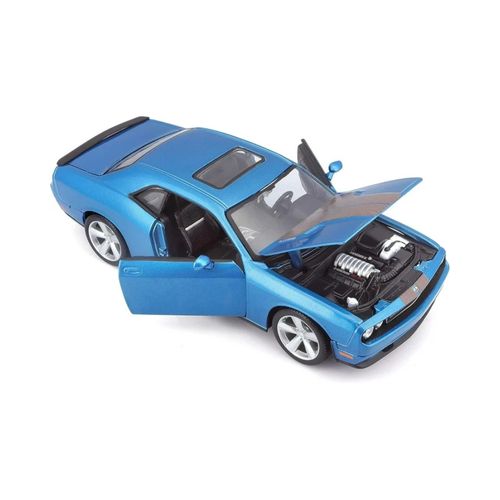 דגם מכונית דודג' צ'אלנג'ר - Maisto 2008 Dodge Challenger SRT8 Blue 1:24