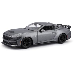 דגם מכונית פורד מוסטנג - Maisto Ford Mustang DARK HORSE 2024 Gray 1:24
