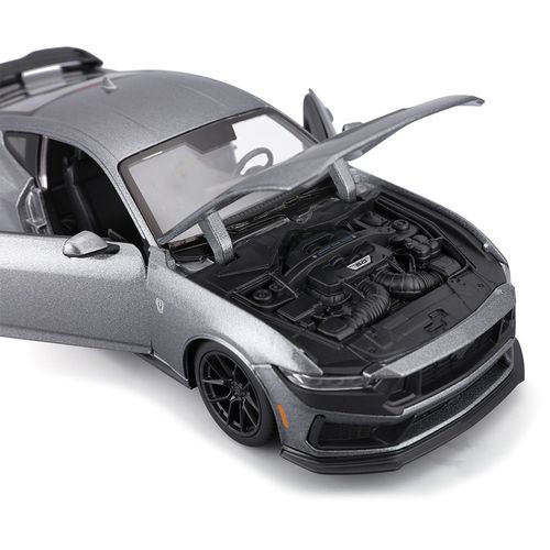 דגם מכונית פורד מוסטנג - Maisto Ford Mustang DARK HORSE 2024 Gray 1:24