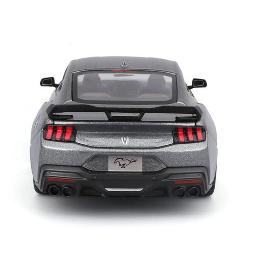 דגם מכונית פורד מוסטנג - Maisto Ford Mustang DARK HORSE 2024 Gray 1:24