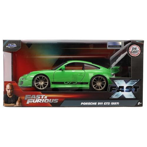 ג'אדה מהיר ועצבני - דגם מכונית פורשה 911  - Jada Fast & Furious Porsche 911 GT3 [997] 1:24