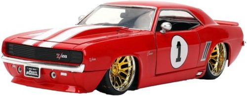 ג'אדה מהיר ועצבני - דגם מכונית שברולט - Jada Toys Fast & Furious 1969 CHEVROLET CAMARO 1:24