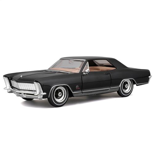 מאיסטו - דגם מכונית ביואיק ריביירה  צבע שחור - Maisto Buick Riviera 1965 Light BL 1:26