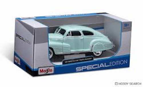 מאיסטו - שברולט  פליטליין -  MAISTO CHEVROLET Fleetline  AEROSEDAN 1948  1:25
