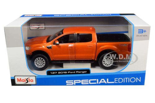 מאיסטו - דגם מכונית פורד ריינג'ר - Maisto 2019 Ford RANGER  1:27