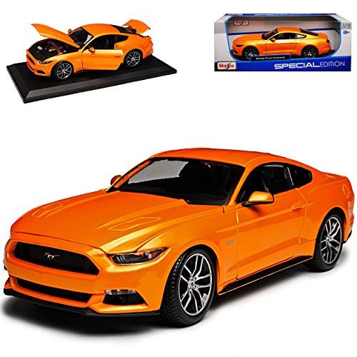 מאיסטו - דגם מכונית פורד מוסטנג - Maisto Ford Mustang GT  2015 1:24