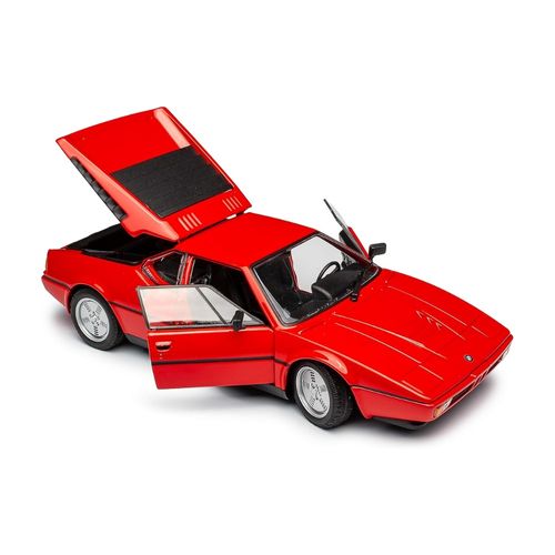 דגם מכונית במוו אמ 1 אדומה - WELLY BMW M1 1:24