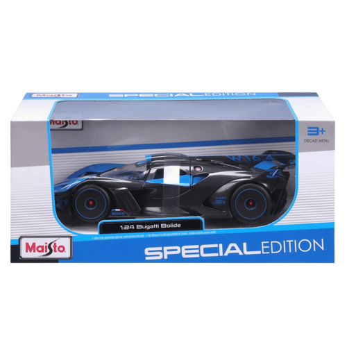 מאיסטו - דגם מכונית בוגאטי בוליד - Maisto Bugatti Bolide Black/Blue 1:24